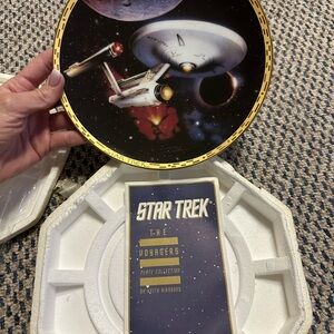 Hamilton Star Trek Themed Plate